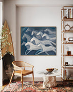 Blue Horses - Bettina Norton Artwork