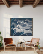 Blue Horses - Bettina Norton Artwork