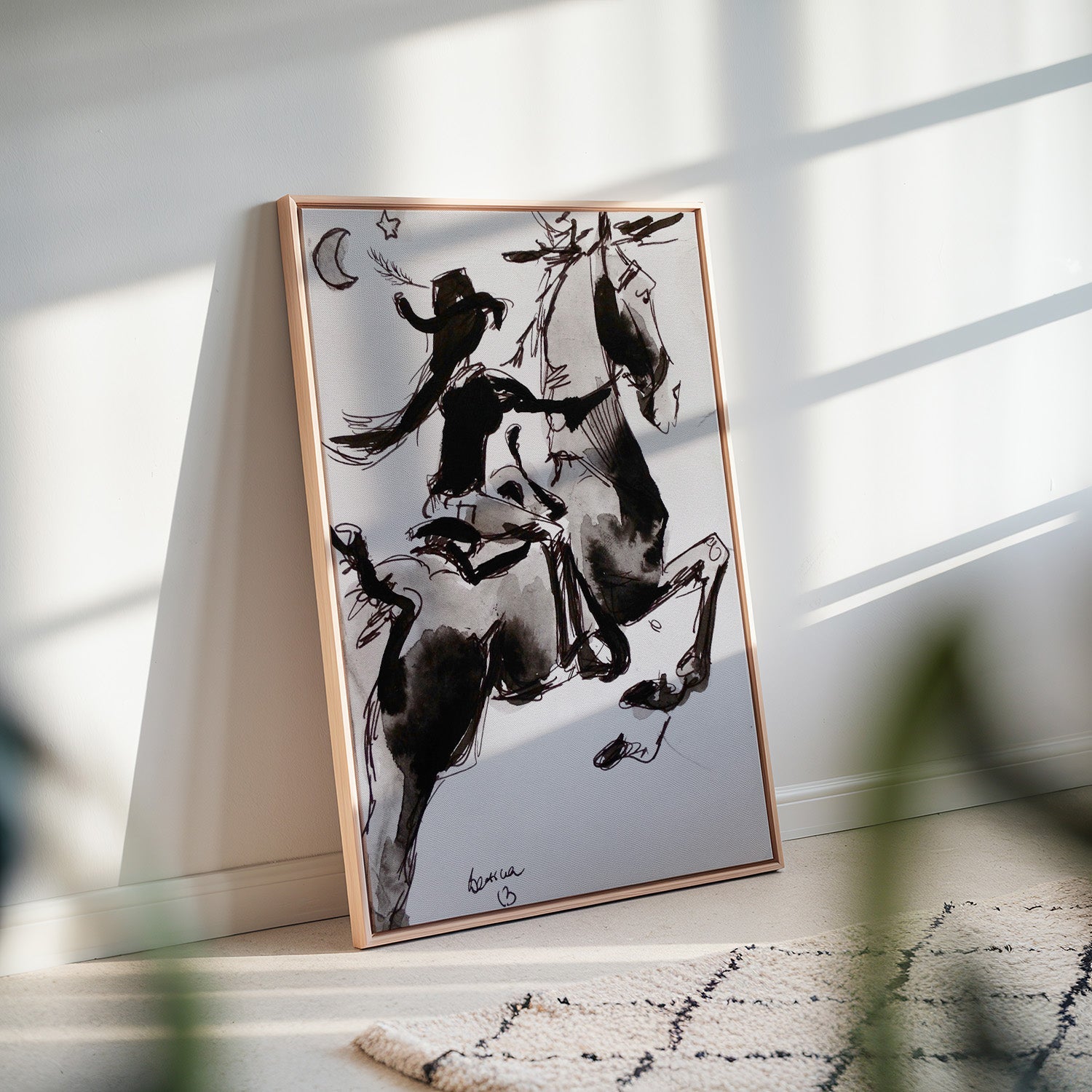 Cowgirl Moonshine - Bettina Norton Artwork