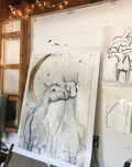 Custom order for Tara and Matt - Bettina Norton Artwork