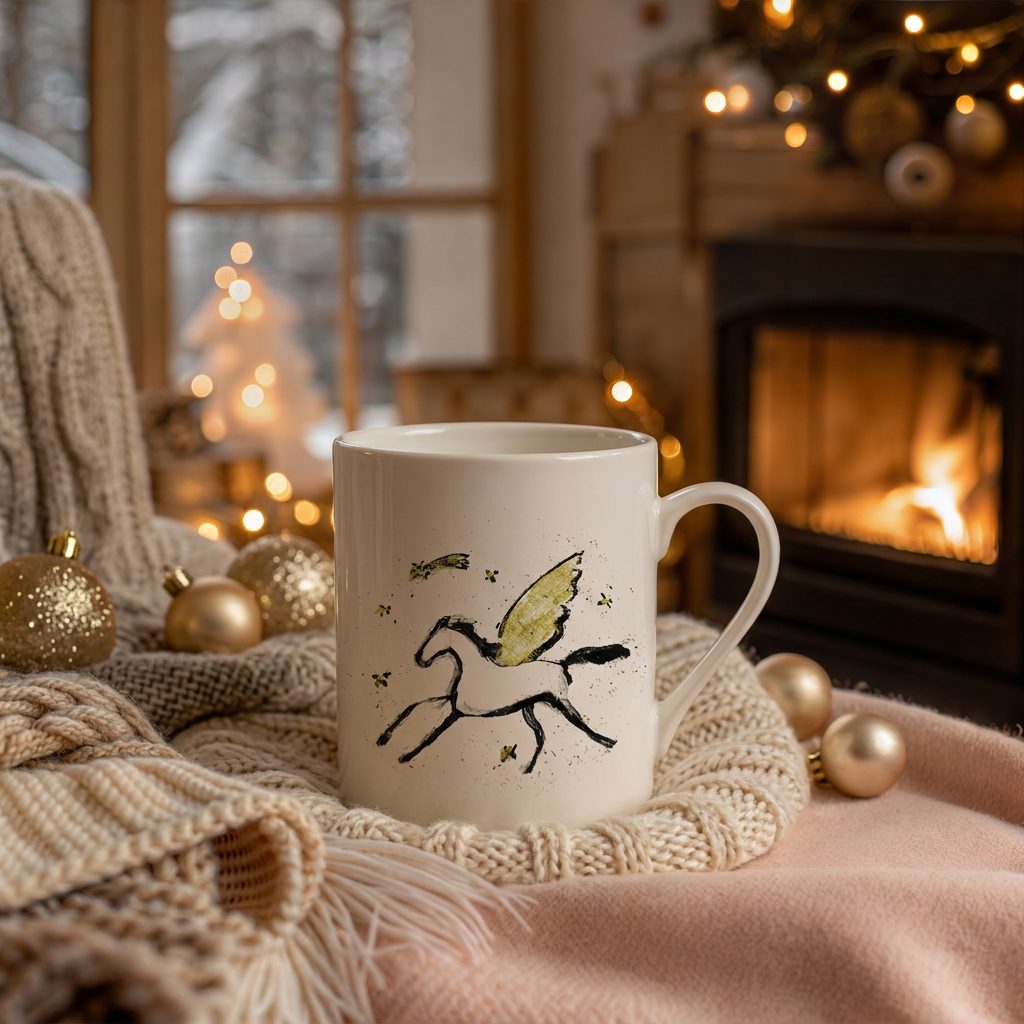 Stardust Porcelain Coffee Cup