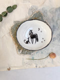 Lolie and Frankie - Hand Painted Ring Dish