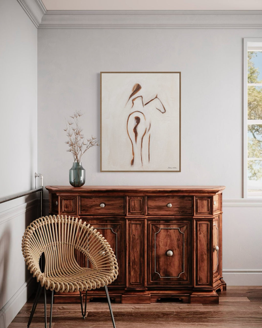 Horse and Rider - Bettina Norton Artwork