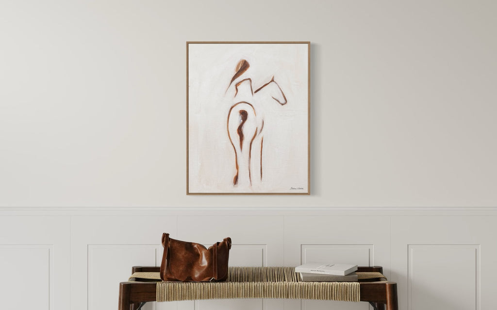 Horse and Rider - Bettina Norton Artwork