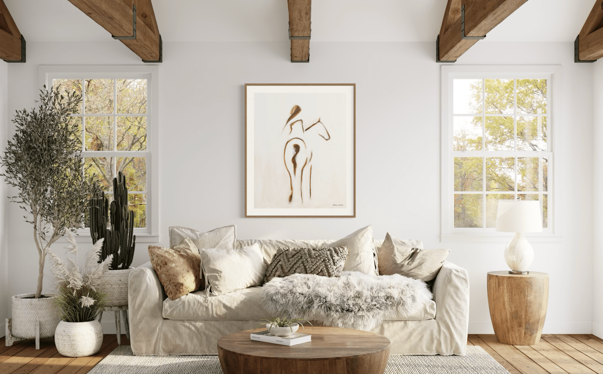 Horse and Rider - Bettina Norton Artwork