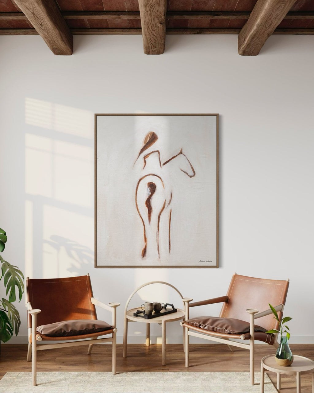 Horse and Rider - Bettina Norton Artwork