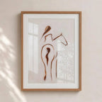 Horse and Rider - Unframed canvas - Seconds - Bettina Norton Artwork