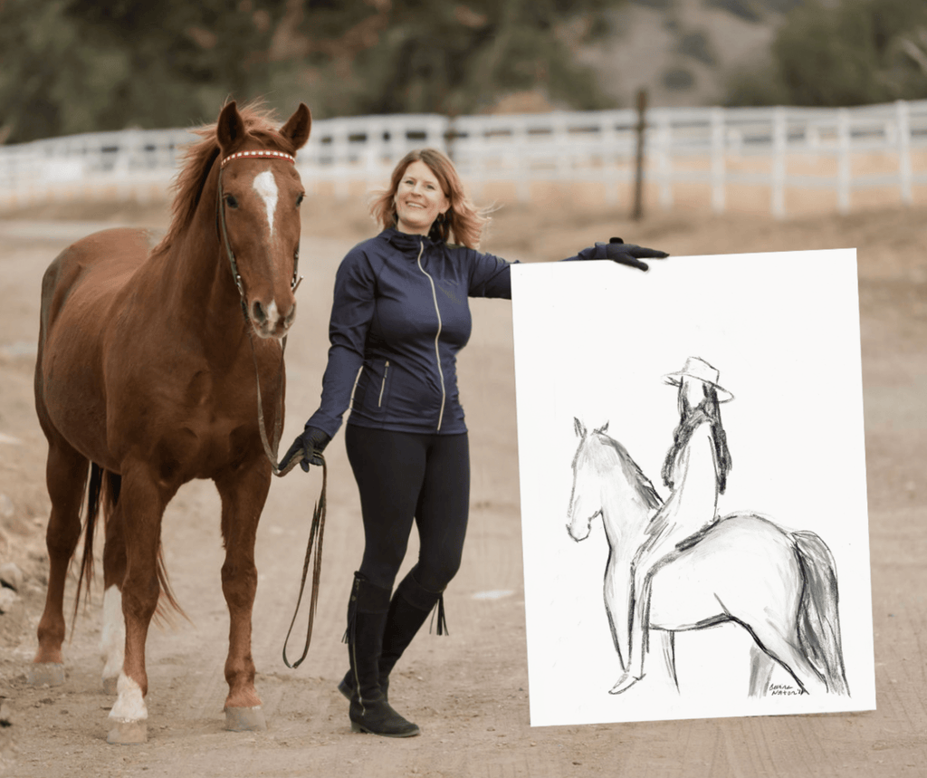 Horse Girl - Bettina Norton Artwork