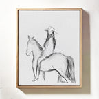 Horse Girl - Bettina Norton Artwork