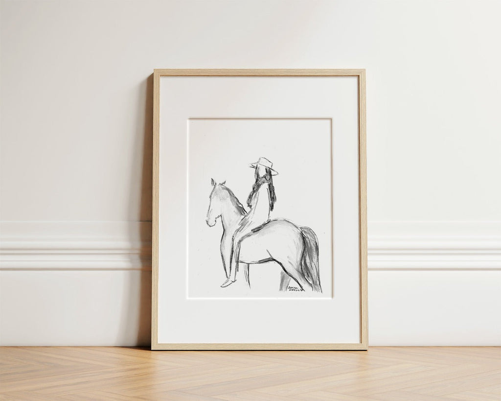 Horse Girl - Bettina Norton Artwork