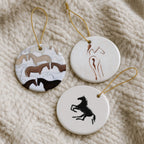 Winter Riders Ornament Set (Bundle of 3)