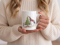 Horse & Star Porcelain Coffee Cup