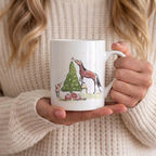 Porcelain Mugs — Set of 4