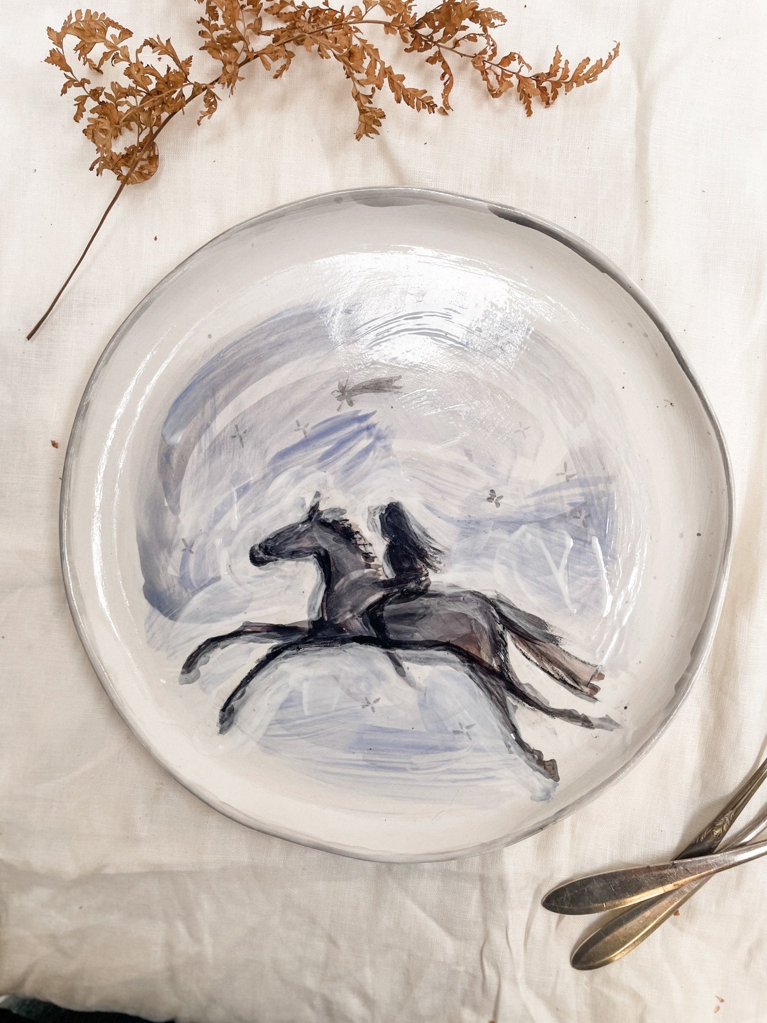 Large Plate 3 - Bettina Norton Artwork