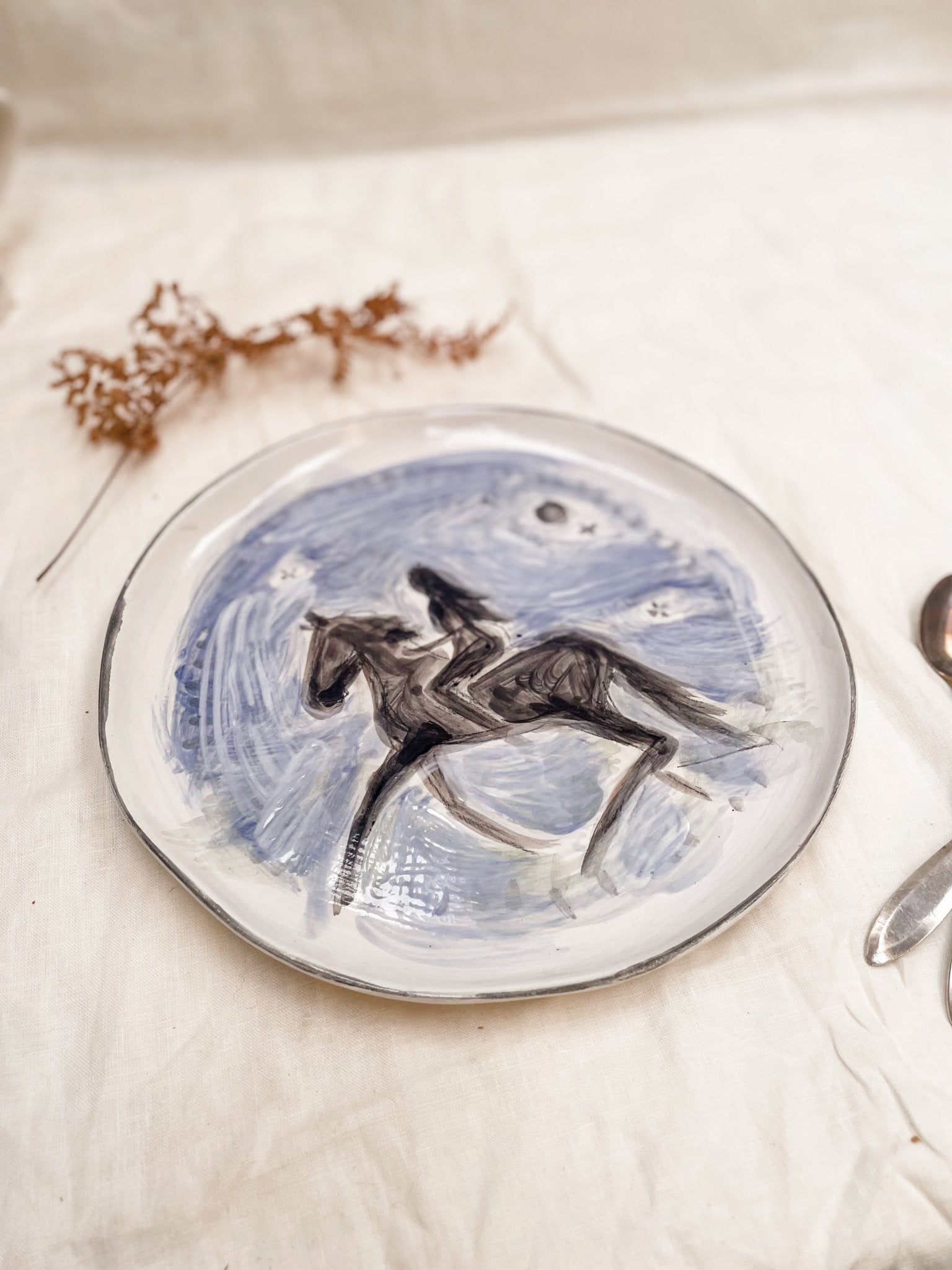 Large Plate 5 - Bettina Norton Artwork