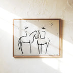 Late Date - Unframed canvas - Seconds