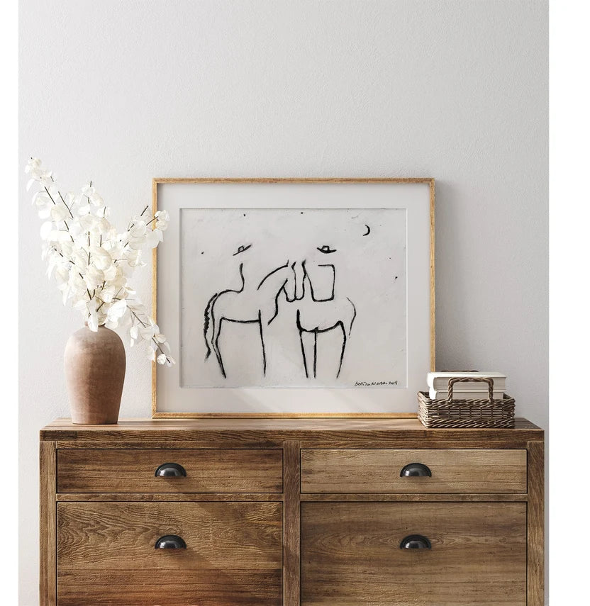 Late Date - Unframed canvas - Seconds