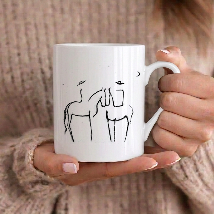 Late Date Porcelain Mug