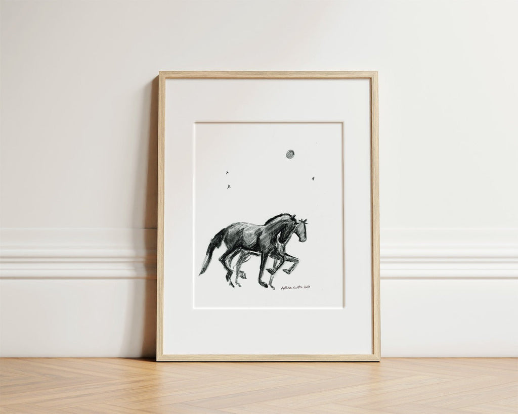 Moon Ponies - Bettina Norton Artwork