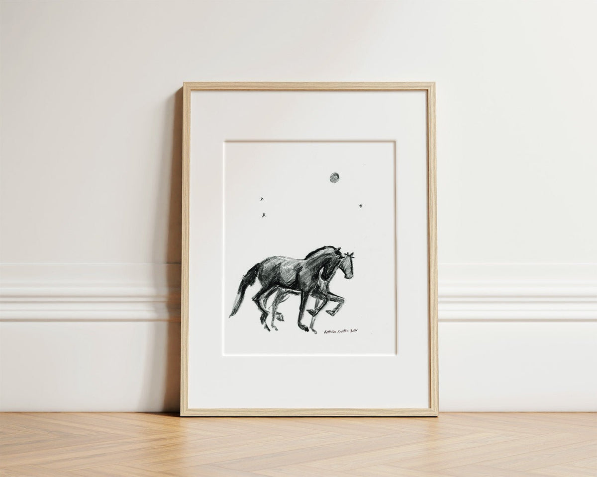 Moon Ponies - Bettina Norton Artwork