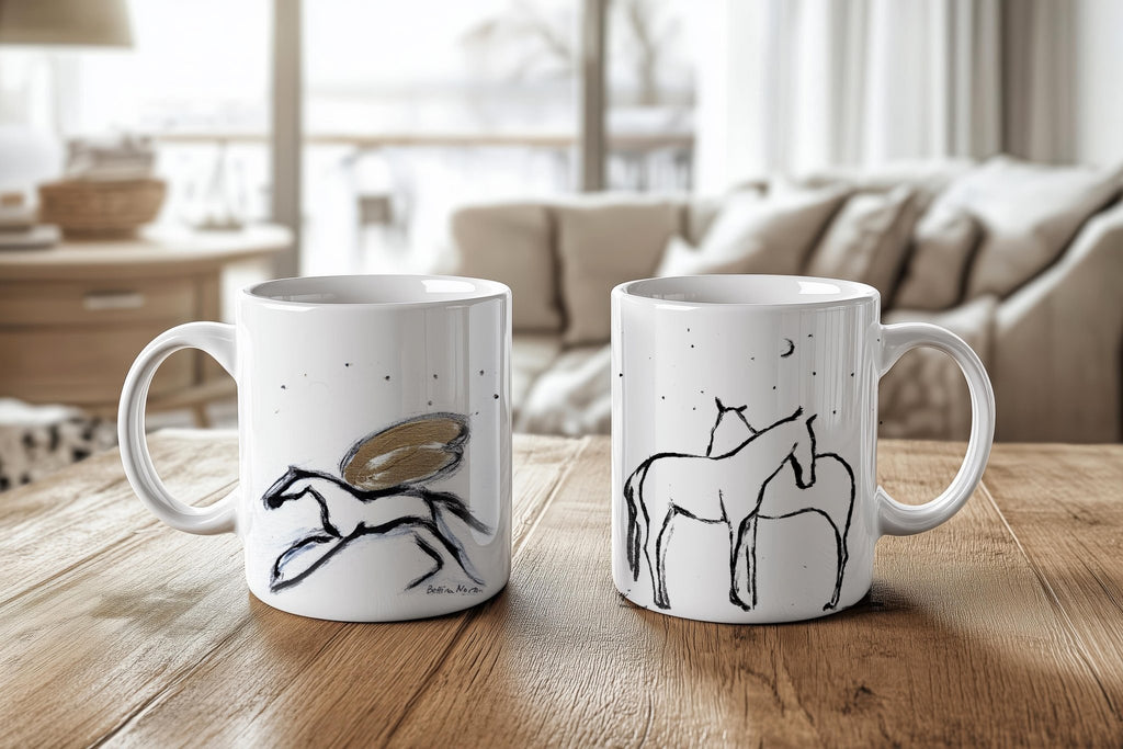Mugs — Set of 4 - Bettina Norton Artwork