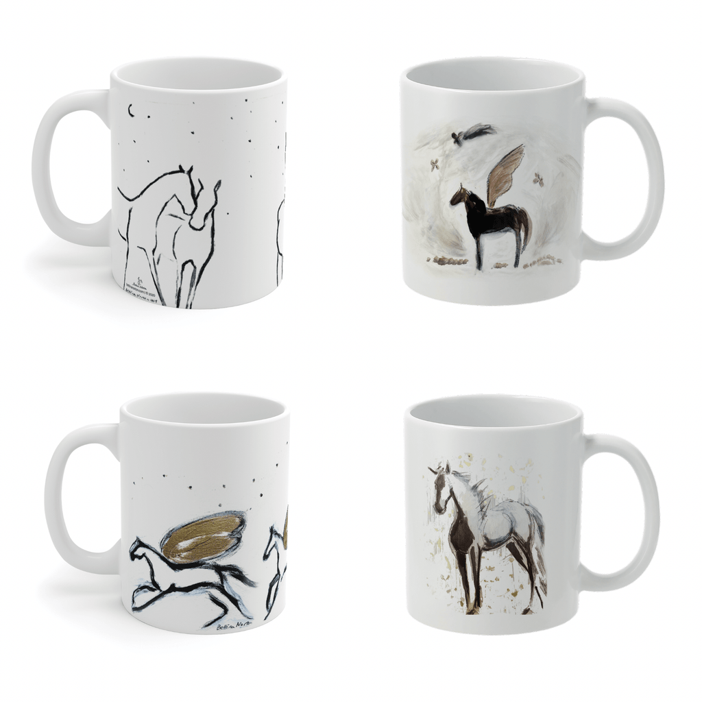 Mugs — Set of 4 - Bettina Norton Artwork