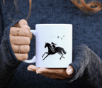 Night Ride Coffee Mug - Bettina Norton Artwork