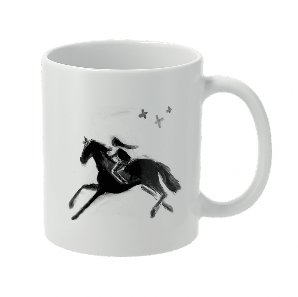 Night Ride Coffee Mug - Bettina Norton Artwork