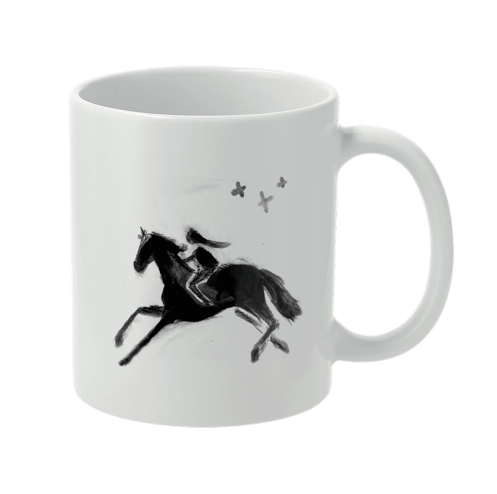 Night Ride Coffee Mug - Bettina Norton Artwork