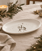 Night Ride Porcelain Platter - Bettina Norton Artwork