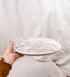 Platter 1 - Hand Painted Platter - Bettina Norton Artwork