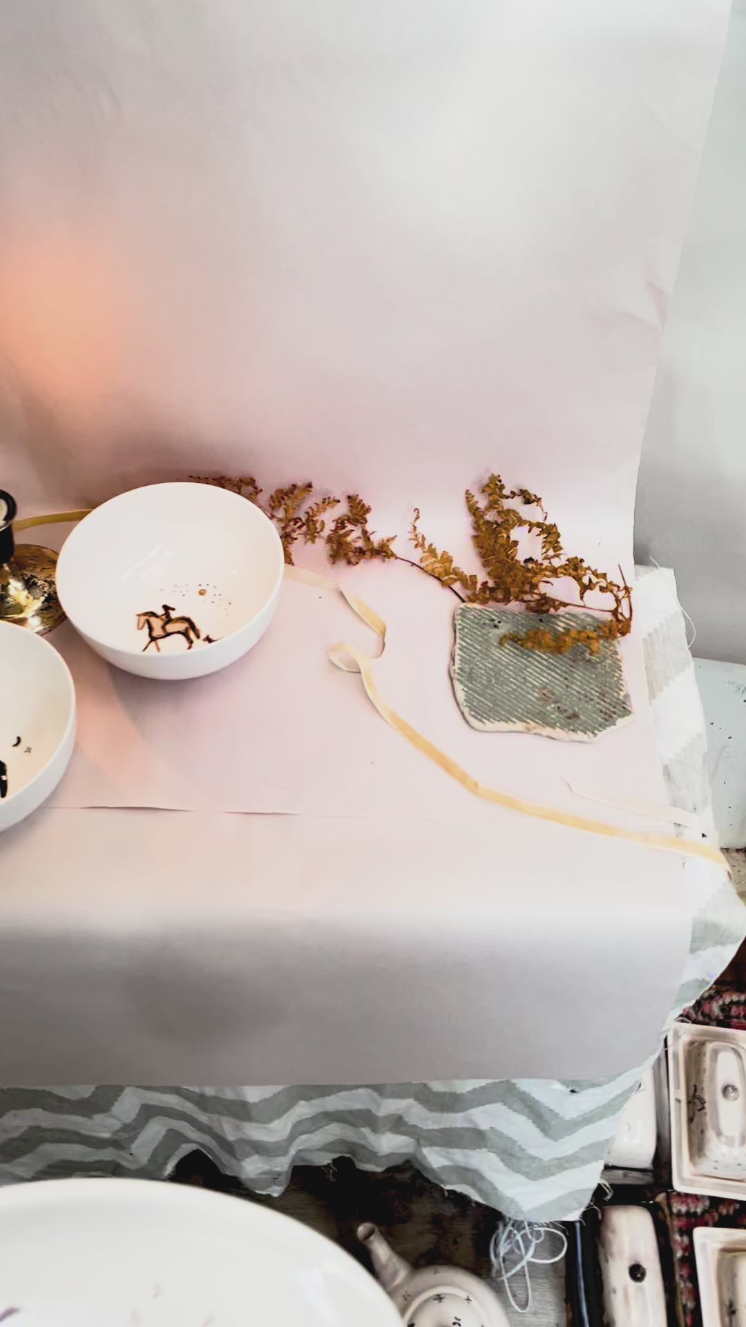 Together Again Porcelain Platter