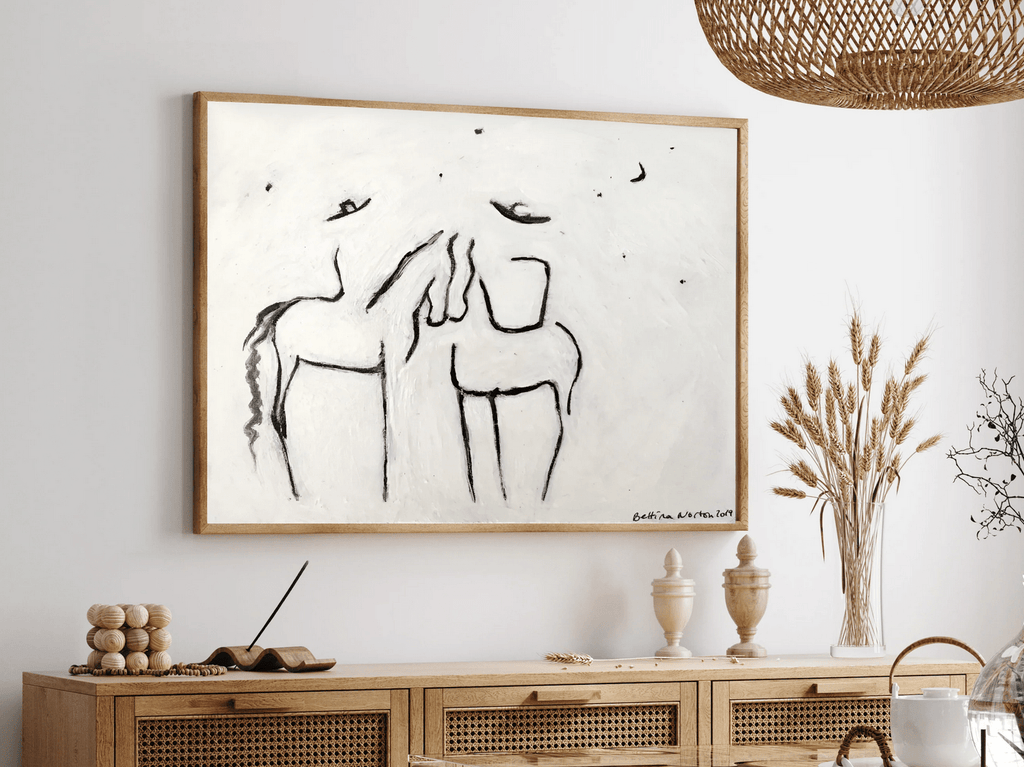Round Barn for Justine - Bettina Norton Artwork