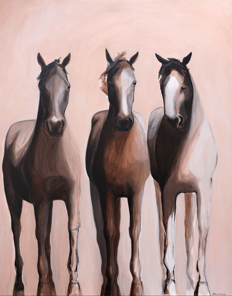 Round Barn for Justine - Bettina Norton Artwork