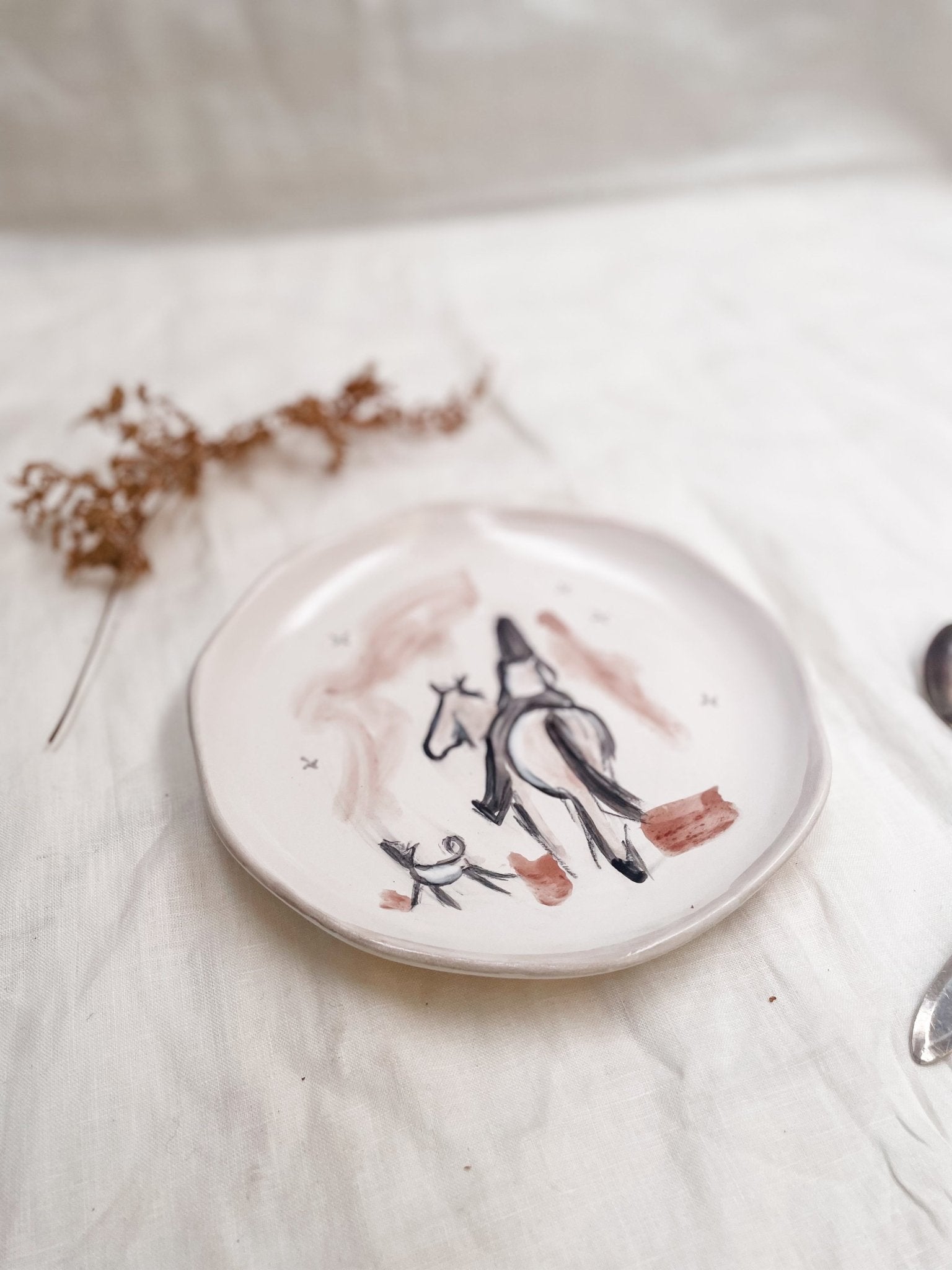 Small Plate 3 - Bettina Norton Artwork
