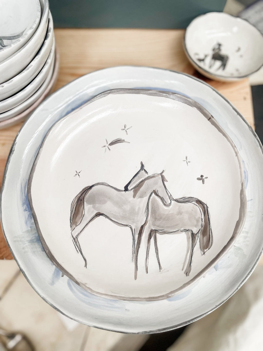 Small Plate 4 - Bettina Norton Artwork