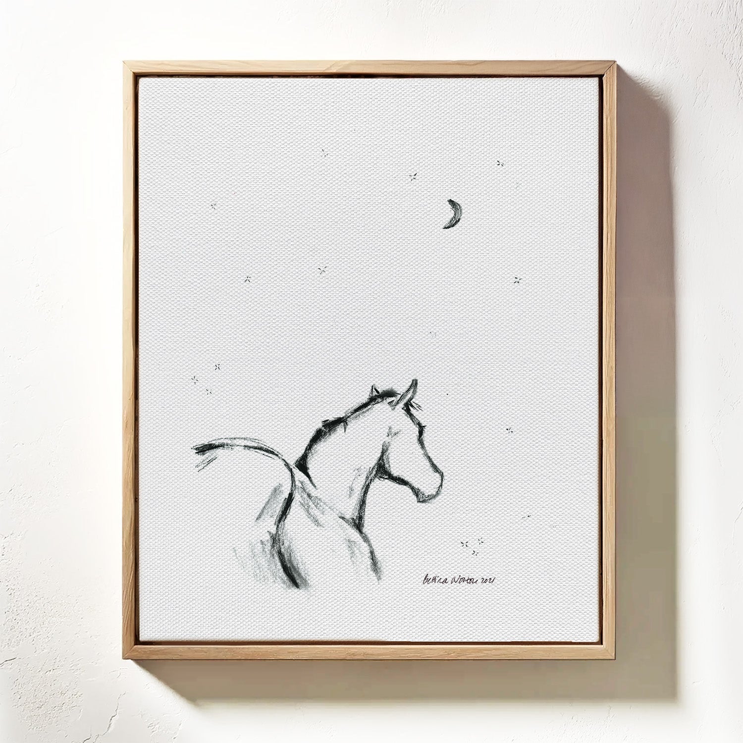Snow Moon - Bettina Norton Artwork