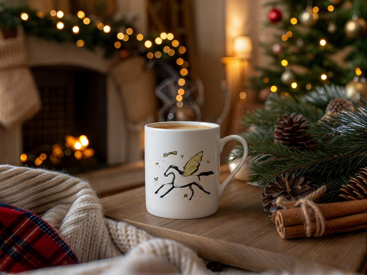 Stardust Porcelain Coffee Cup
