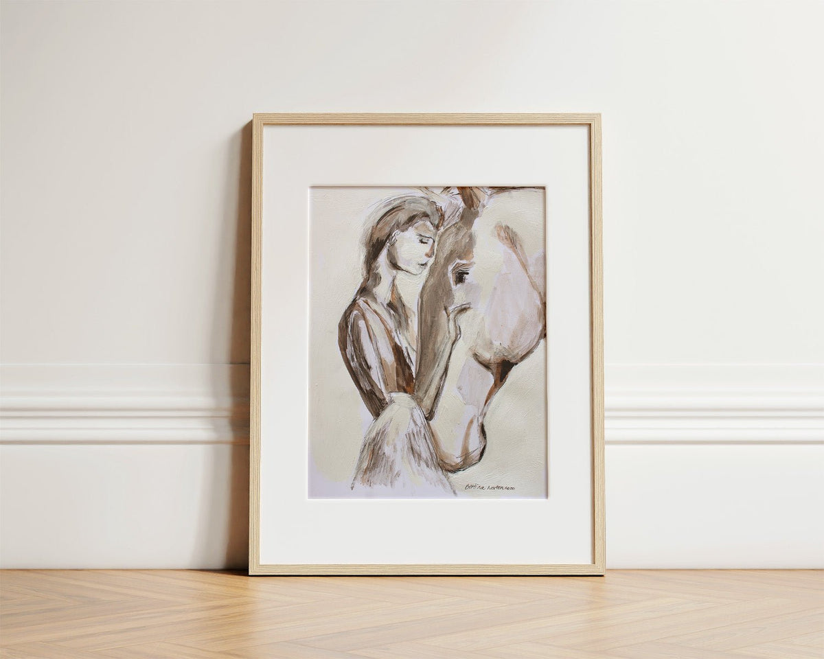 The Horse and His Girl - Bettina Norton Artwork