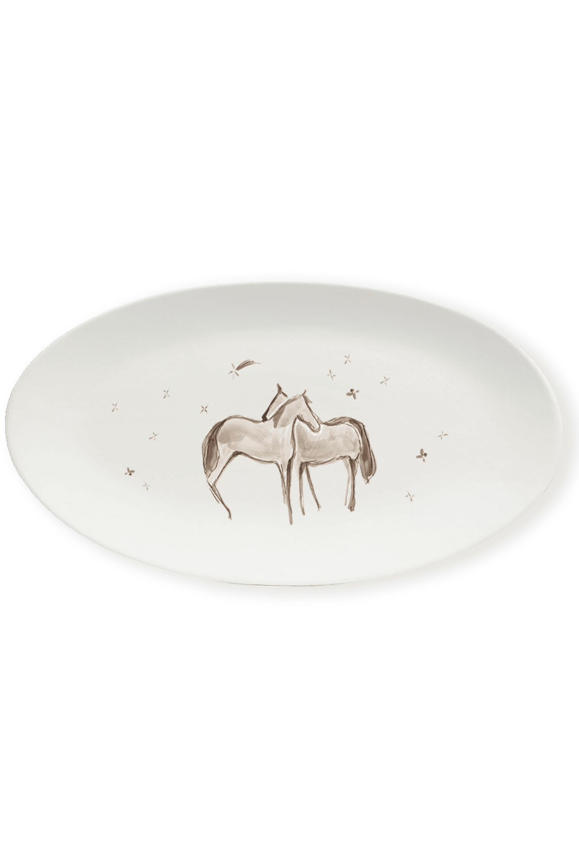Together Again Porcelain Platter - Bettina Norton Artwork