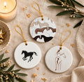 Winter Riders Ornament Set (Bundle of 3)
