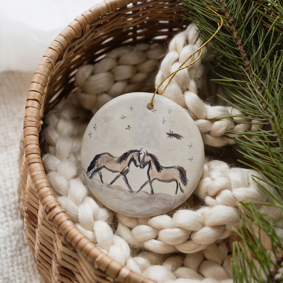 Wrapped Up In You Ornament