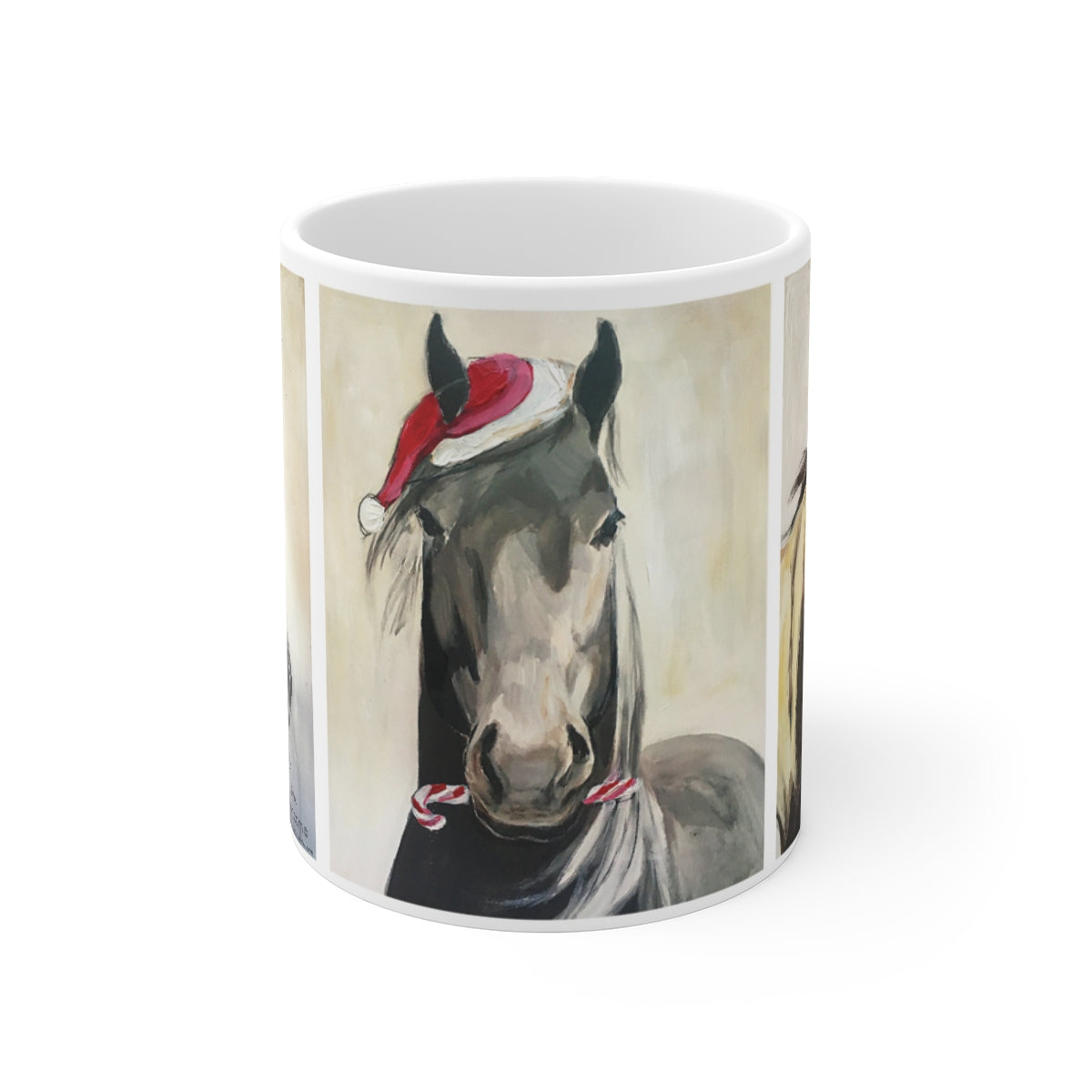 Santa Pony Coffee Mug
