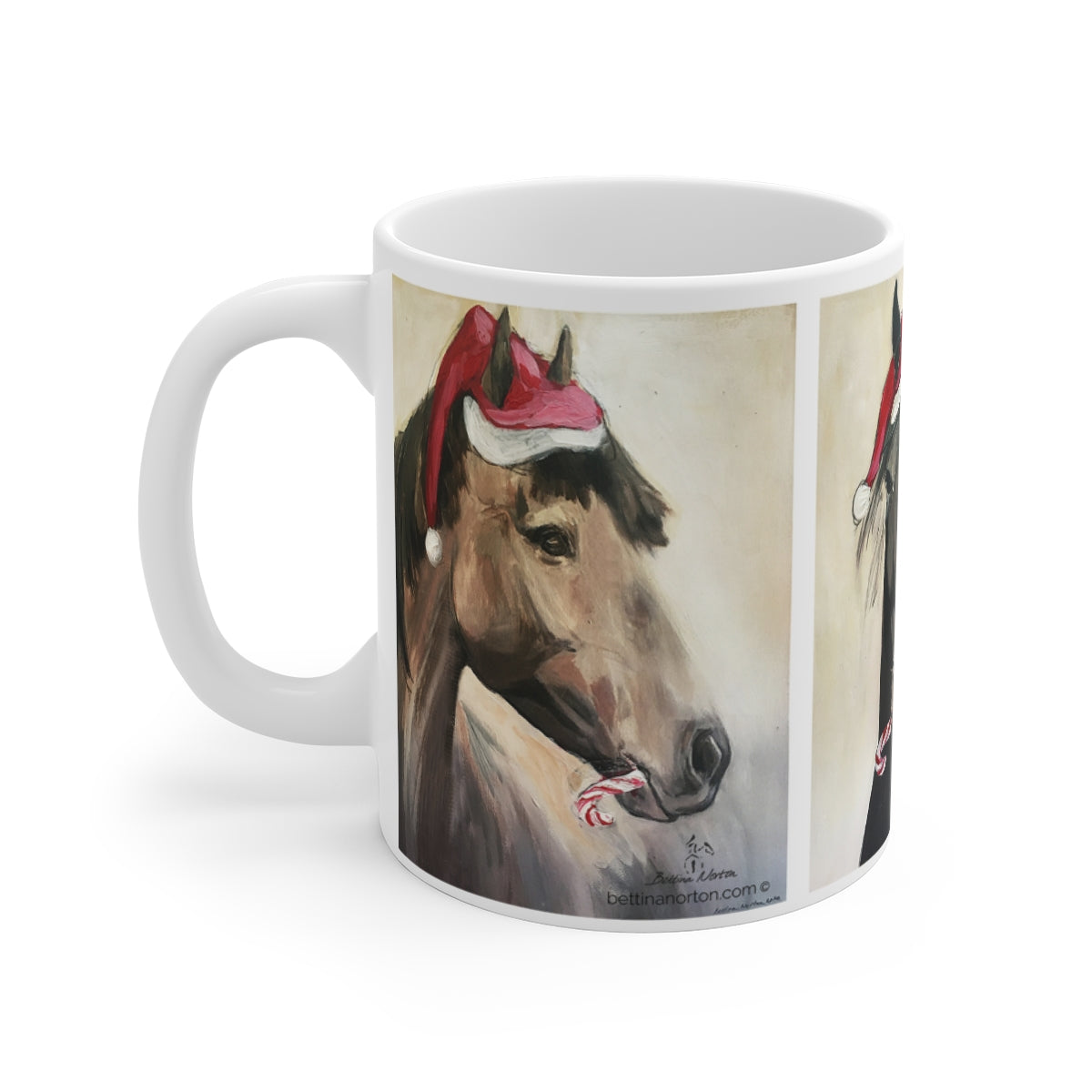 Santa Pony Coffee Mug
