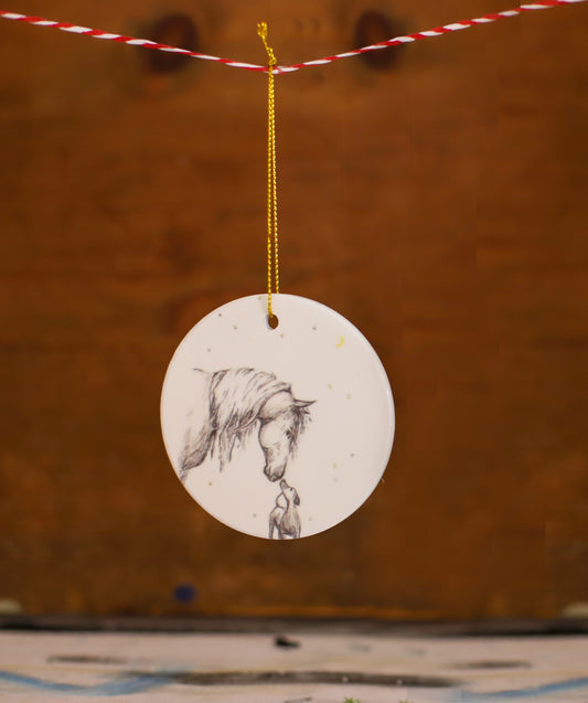 Best Friend Ceramic Ornament
