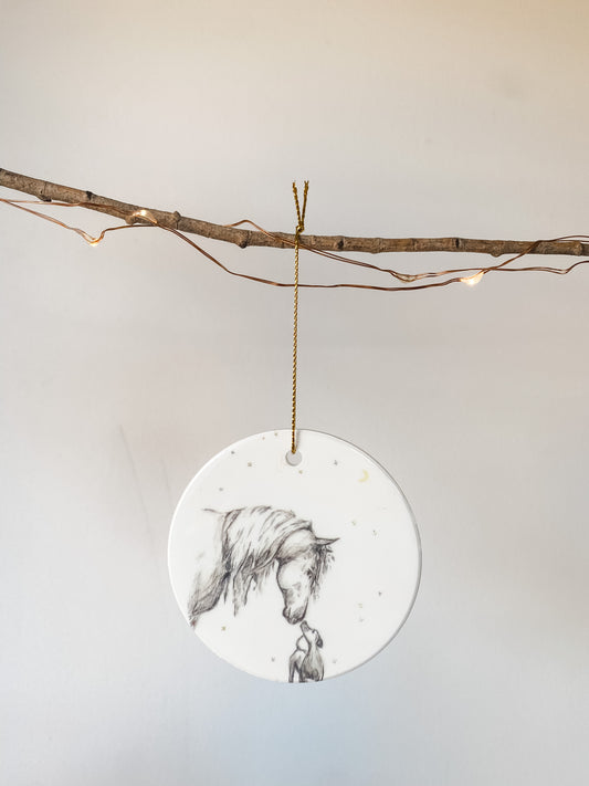 Best Friend Ceramic Ornament