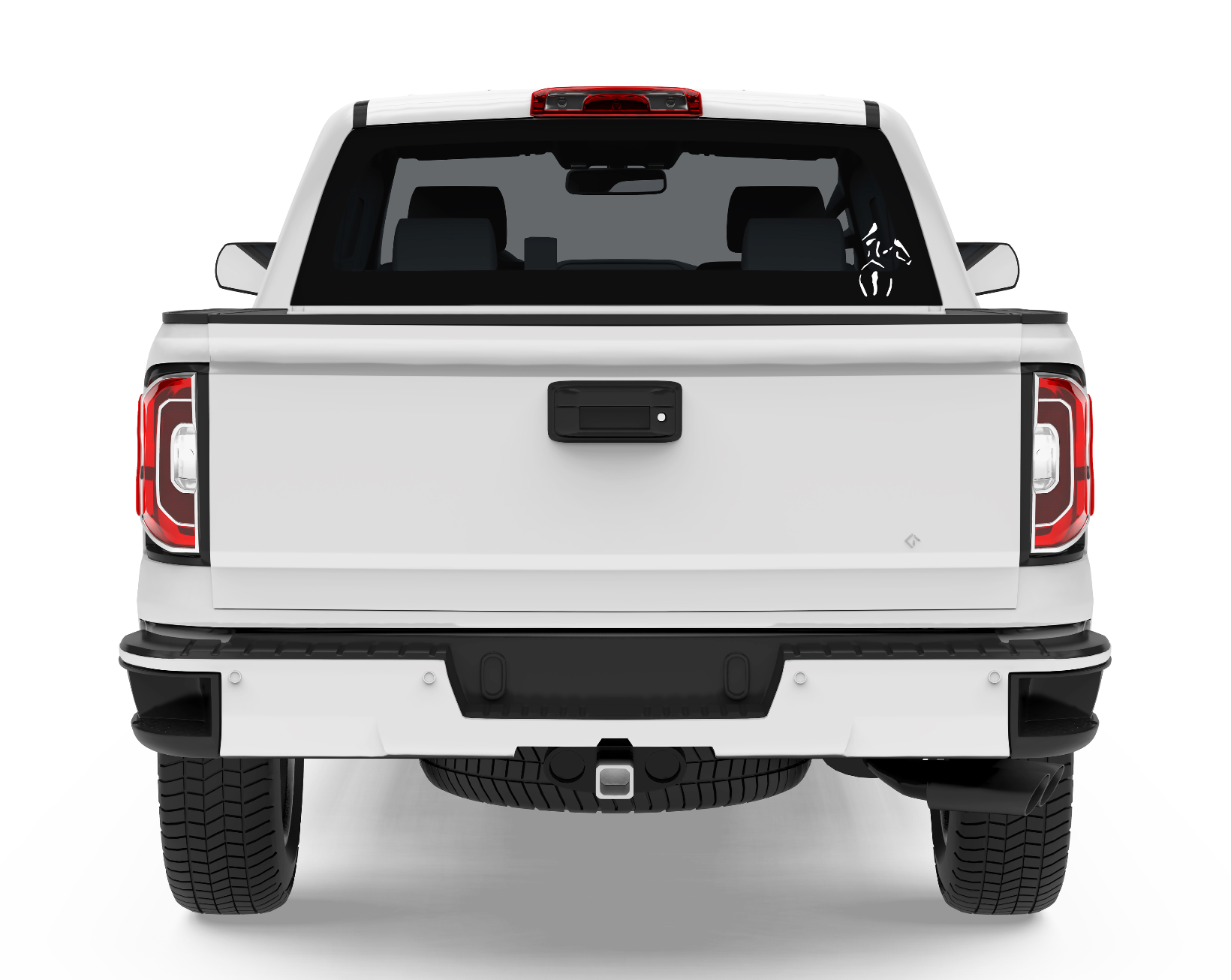 Wholesale Horse Girl Car Sticker Decal