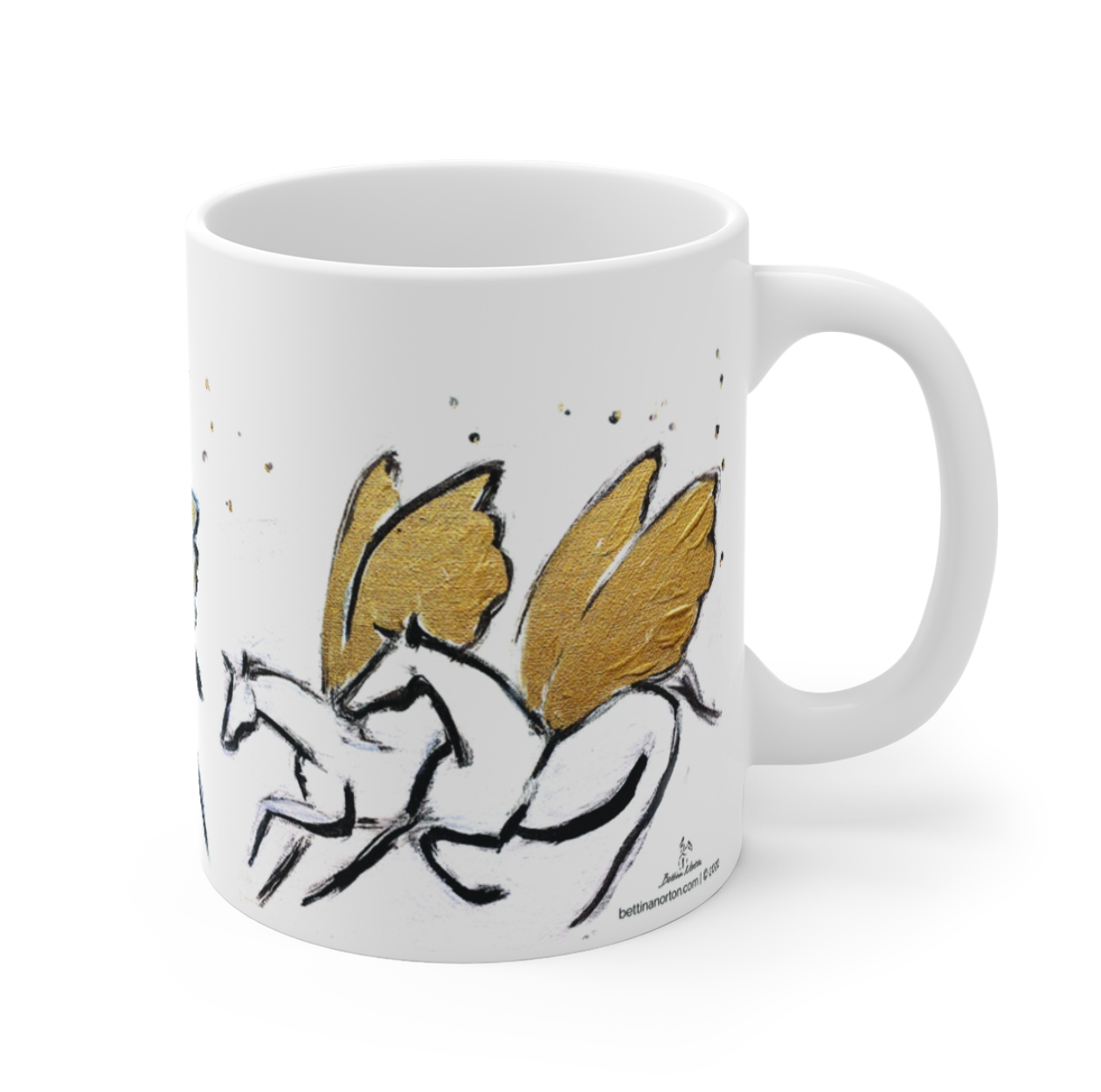 Angel Horse Coffee Mug