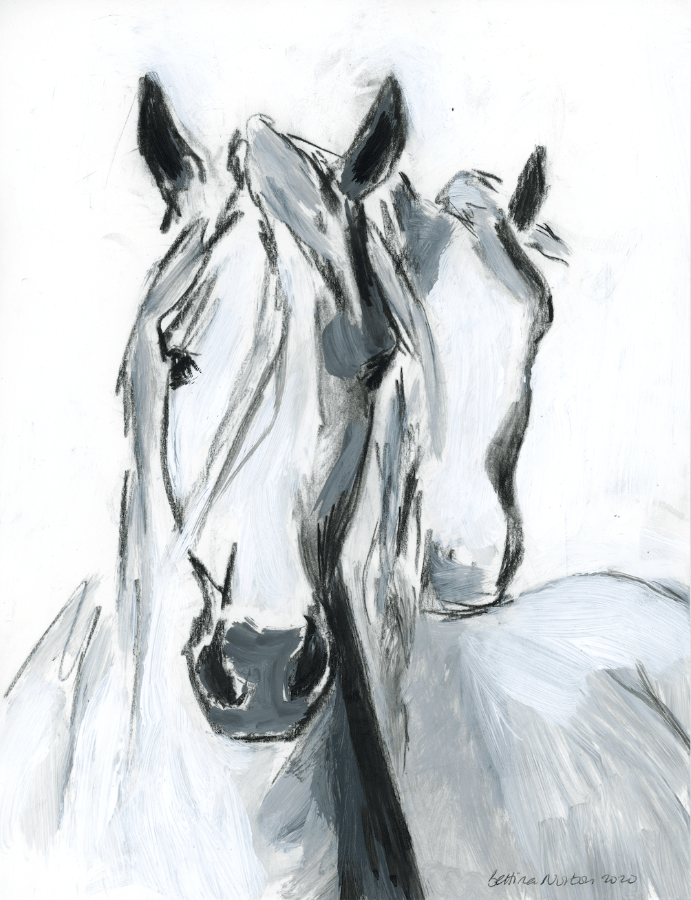All the Greys - Bettina Norton Artwork
