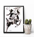 Cowgirl Moonshine - Bettina Norton Artwork